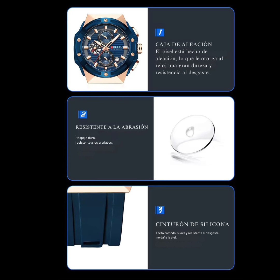 CURREN 8462 | Reloj Premium para Hombre