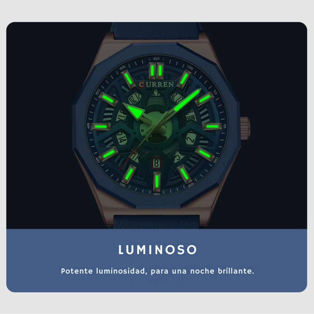 CURREN 8437 | Reloj Elegante para Hombre