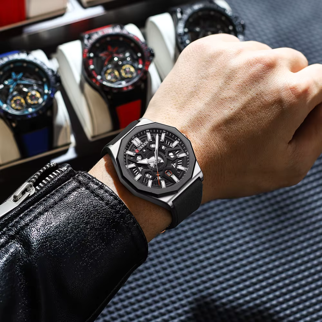 CURREN 8437 | Reloj Elegante para Hombre